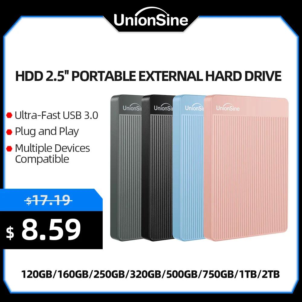 UnionSine ޴  ϵ ̺ ũ, PC ũž ƺ ǻͿ ȣȯ , 2.5 ġ HDD, 1TB, 320GB, 500GB, 750GB